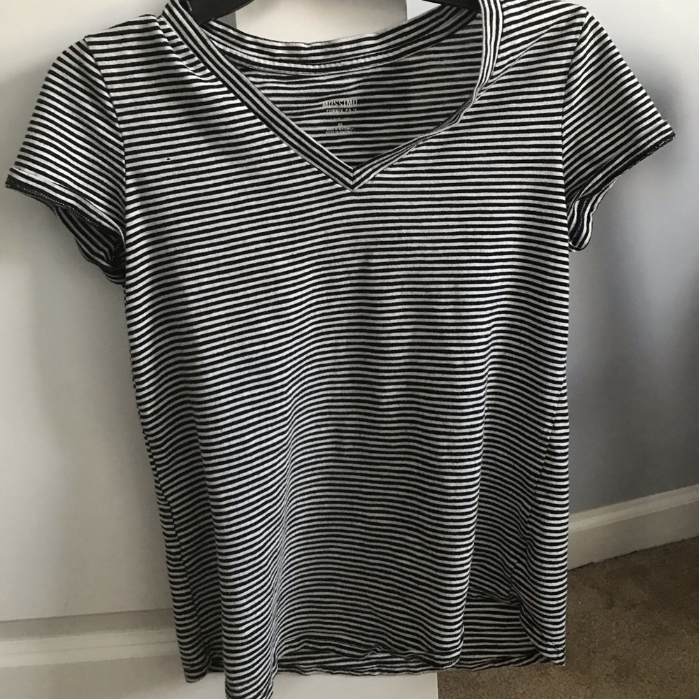 striped top